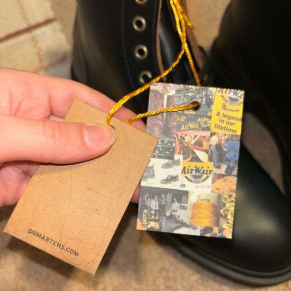 NWT Dr.Martens 1460 Vintage Smooth Leather Lace Up Boots - Picture 8 of 14